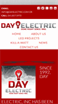 Mobile Screenshot of dayelectric.com