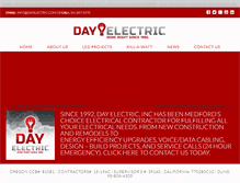 Tablet Screenshot of dayelectric.com